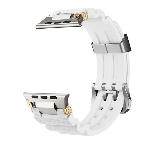 Cinturino Silicone per Apple Watch Ultra 2 49mm Serie 10 9 8 7 6 5 4 3 42mm 46mm - Foto 38 di 94