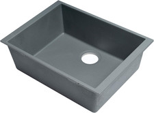 ALFI brand AB1720UM-T 17  Undercount Rectangular Granite Kitchen Prep Sink