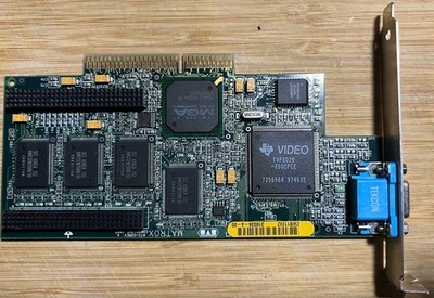 Matrox HP 5064-0285 VGA PCI Graphics Card 4 MB