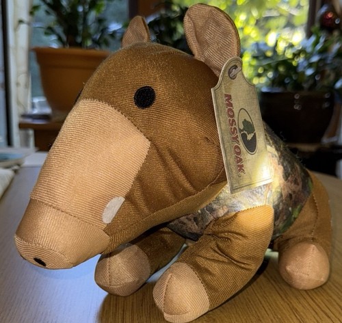 Peluche cinghiale rovere muschiato nel mimetico ufficiale di conservazione - Foto 1 di 11