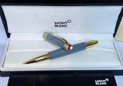 Montblanc Heritage Rouge et Noir Baby Special Edition Ballpoint Pen Blue Grey