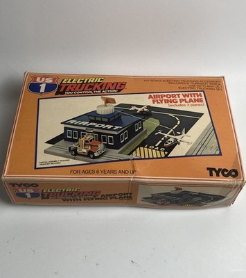 Tyco US 1 Trucking AIRPORT FLYING PLANES COMPLETE WITH BOX Instructions