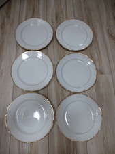 Bavaria Porzellan Set 6-tlg. Speiseteller Goldrand Ø 24 cm 