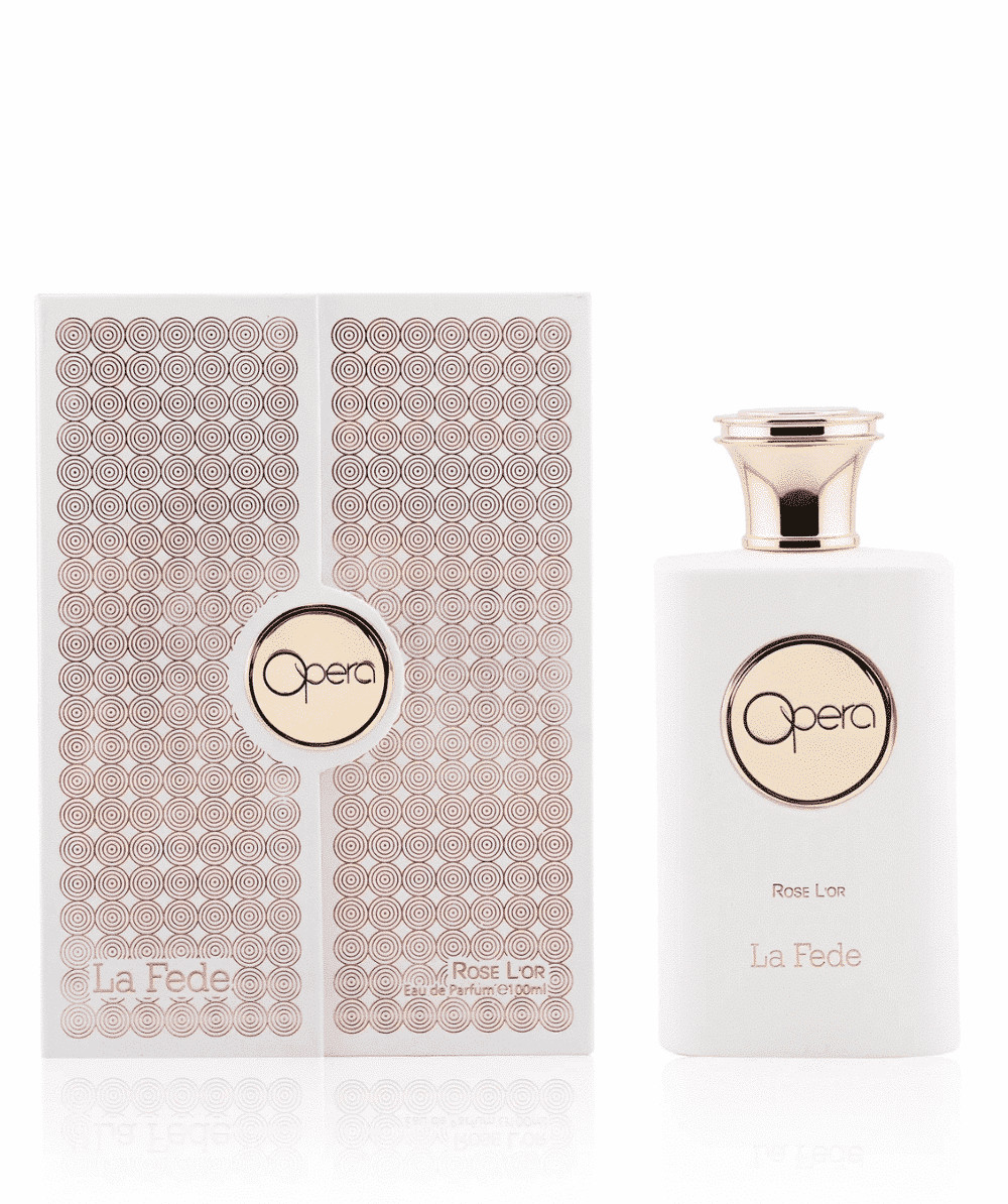 Eau de parfum la Fede Opéra Rose L'Or Khadlaj en flacon de 100ml pour femme