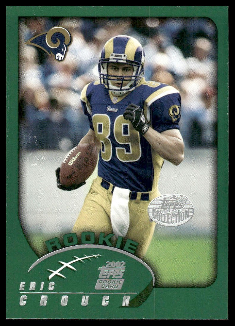 Eric Crouch Rookie RC 2002 Topps #319 Topps Collection St. Louis Rams