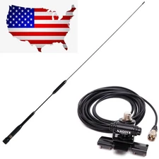 Diamond AZ506FX 144/430MHz 2m/70cm Car Ham Radios Antenna & RB-400 Base 5MCable