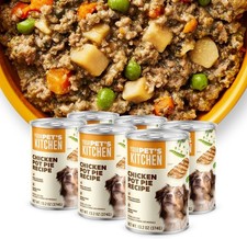 Wet Dog Food Chicken Pot Pie Recipe 13.2 oz Cans Pack of 6 Made in The USA 3.85 per gallon