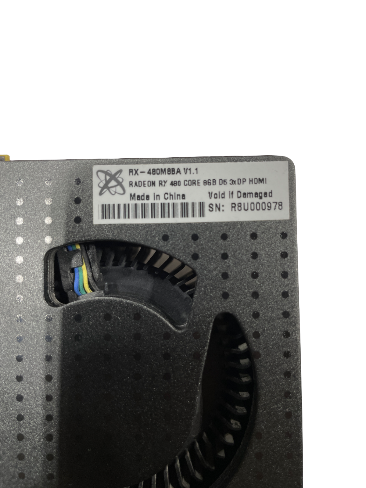 AMD Radeon RX 480 8GB RX-480M8BA V1.1 Graphics Card GPU #26 | eBay