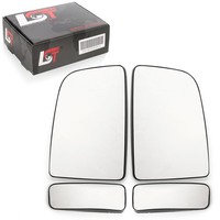 2X Spiegelglas Seitenspiegel Links Rechts Konvex Set FüR Vw Crafter 2E 2F 08-10