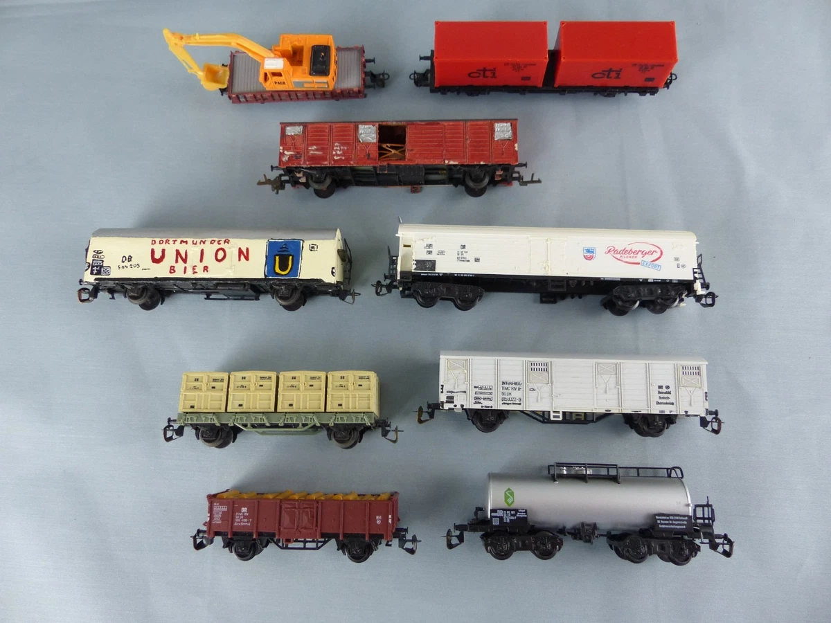 BERLINER TT lot 3 wagons citernes