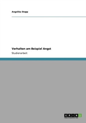 Stopp - Verhalten am Beispiel Angst - paperback or softback - E555z