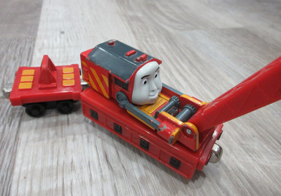 Thomas & Friends  Take N Play Die Cast Train Magnetic Rocky The Crane VGUC!