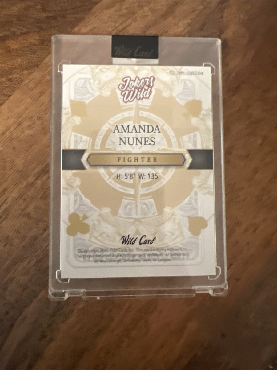 2025 Wild Card Multi Jokers Wild Joker 1/1 - Amanda Nunes | eBay