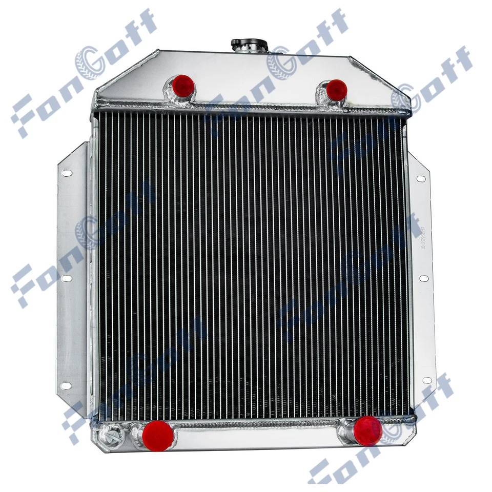 3 Row Radiator For 49-53 1950 Ford Taunus Custom Flathead Configuration V8 MT - Изображение 2 из 4