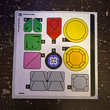LEGO 40892 Pokemon Badge Sticker Sheet