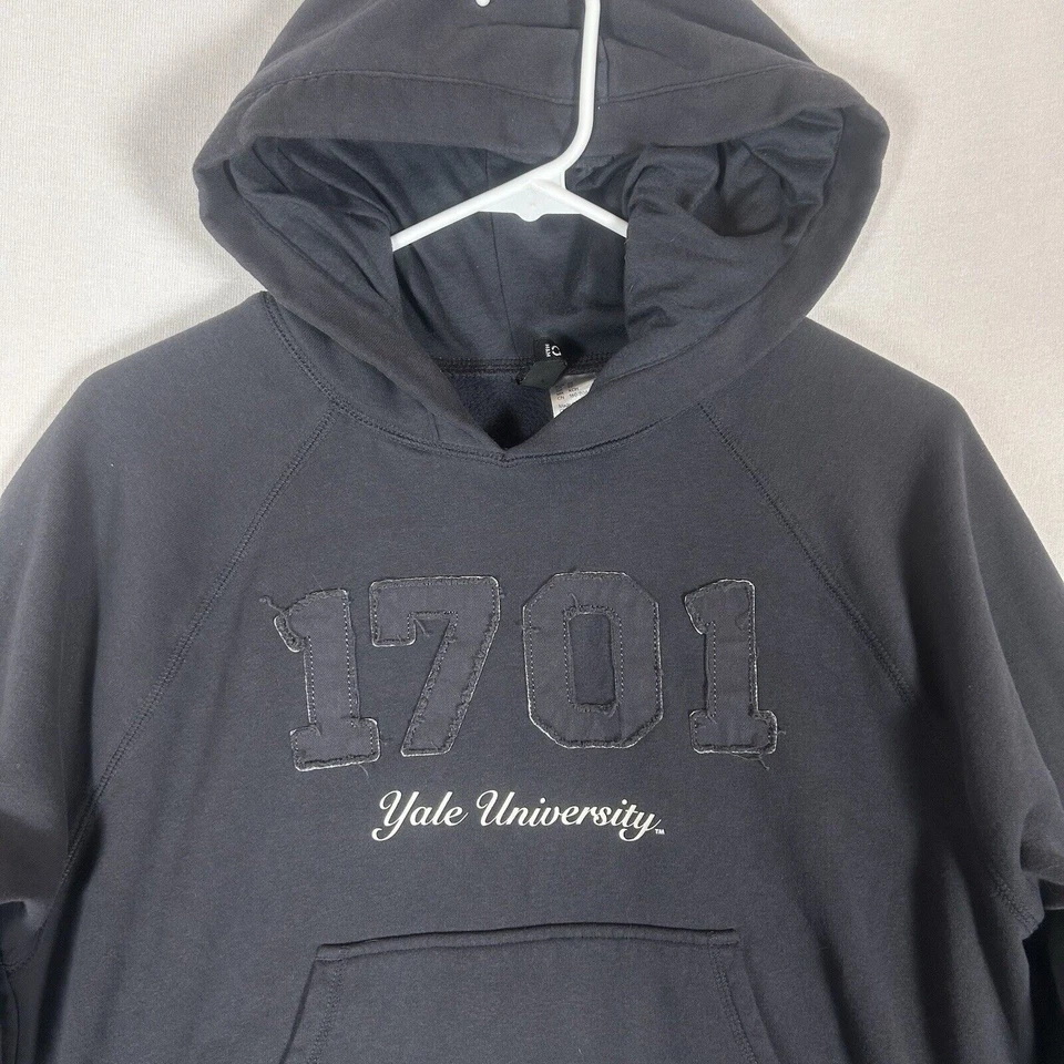 Sudadera con Capucha Universidad Yale Adulto XS Azul Sudadera con Capucha H&M Manga Larga Dividida Foto 2 de 4