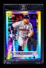 Alex Bregman RARE REFRACTOR PRISM HOLO PRIZM INVESTMENT CARD CUBS Astros SSP
