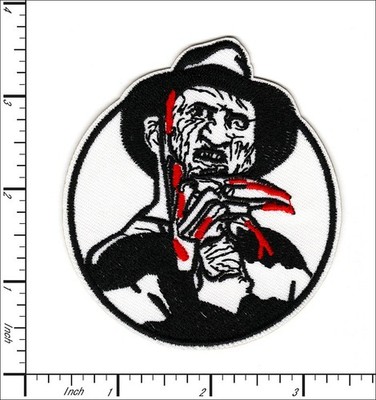 20 Pcs Embroidered Iron on patches Nightmare Freddy Krueger 76x86mm AP021fD