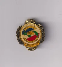 Panama Police Instructor CECAPOL badge post Just Cause