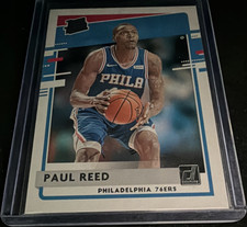 2020-21 Panini Chronicles Donruss Paul Reed #206 76ers Rookie NBA Card
