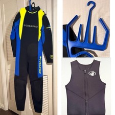 Scubapro Men s Full Body Wetsuit 3mm Neoprene Vest Hanger