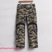 Army Tiger Stripe G3 Combat Men's Tactical Pants Camo Hunting Training Trousers