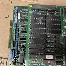 Original Not Working Street Fighter 2 Capcom ARCADE Video GAME PCB BOARD O17-4