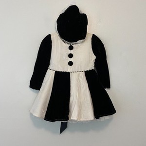 Vintage Hollywood Babe Inc Pagent Costume Kids Toddler 4T Harlequin Clown