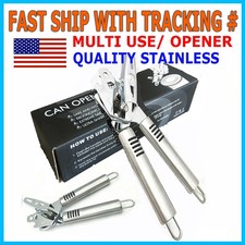 Safe Cut Manual Can Opener Heavy Duty Smooth Edge Food Grade Kitchen Tool in USA
