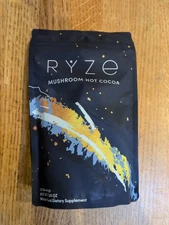 RYZE Organic Mushroom Hot Cocoa Coffee - 20 Servings USA Seller|Brand New