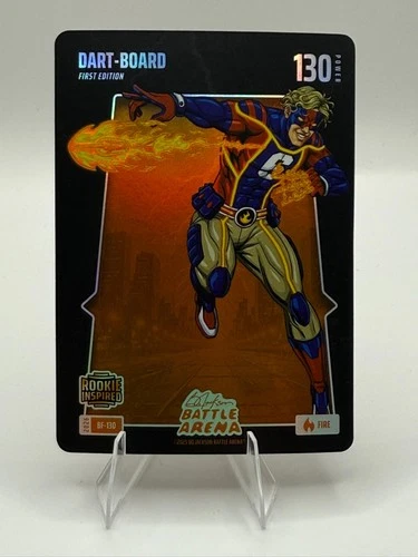 Battle Arena 2026 - Dart-Board (Jaxson Dart) - Fire Battlefoil - Rookie Inspired