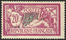 France. * MH Yvert 208. 1924. 20 Fr Lila. MAGNIFIQUE. Yvert 2014: 230 Euros