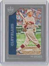 TRIS SPEAKER 2021 PININI DIAMOND KINGS #112 FRAMED