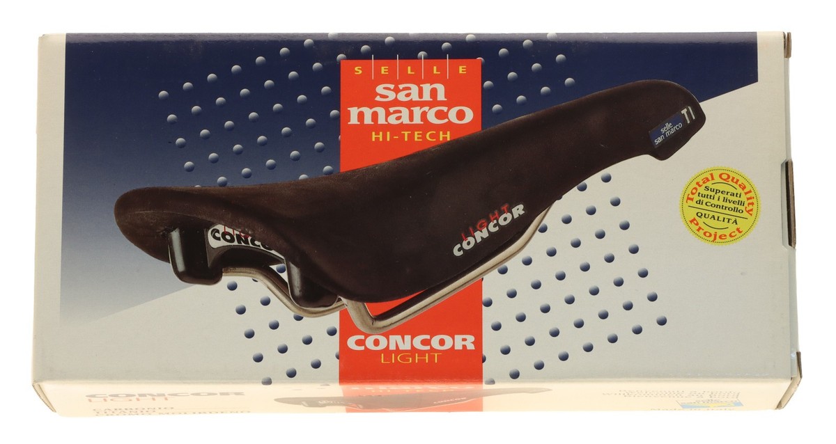 Selle San Marco Concor Light Saddle Carbon Rails Black Gray