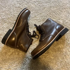 Superlamb Mens Gobi Desert Brown Ankle Boots Shoes 12 Medium (D) Oil Resistant