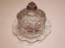  PORTA BON BON  CENTROTAVOLA IN CRISTALLO/VETRO  VINTAGE. PRIMI 900 LIBERTY 