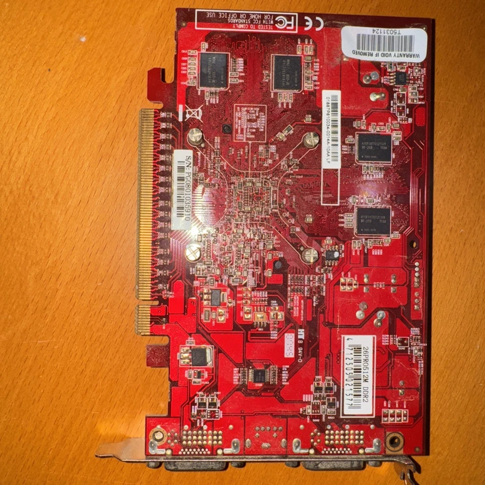 MSI ATI Radeon R4350-MD512H 512MB PCIe VGA HDMI DVI Video Card - Image 3 of 4