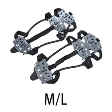Crampons Ice Cleats for Shoes and Boots Grippers for Men Women Traction Cleats