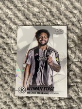 2026 Topps Chrome Ultimate Stage Weston McKennie #US-42 Juventus USMNT