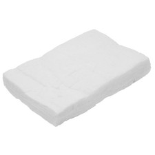 Couverture cheminée blanche neuve accessoires CMS bio-fibres écologique