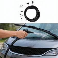 Universal Car Windshield Washer Nozzle Fluid Hose Replacement Kit