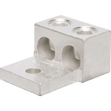 Milbank - K1541 K1541 Insulated Twin Lug Connector Kit; Aluminum, Stud Mount,