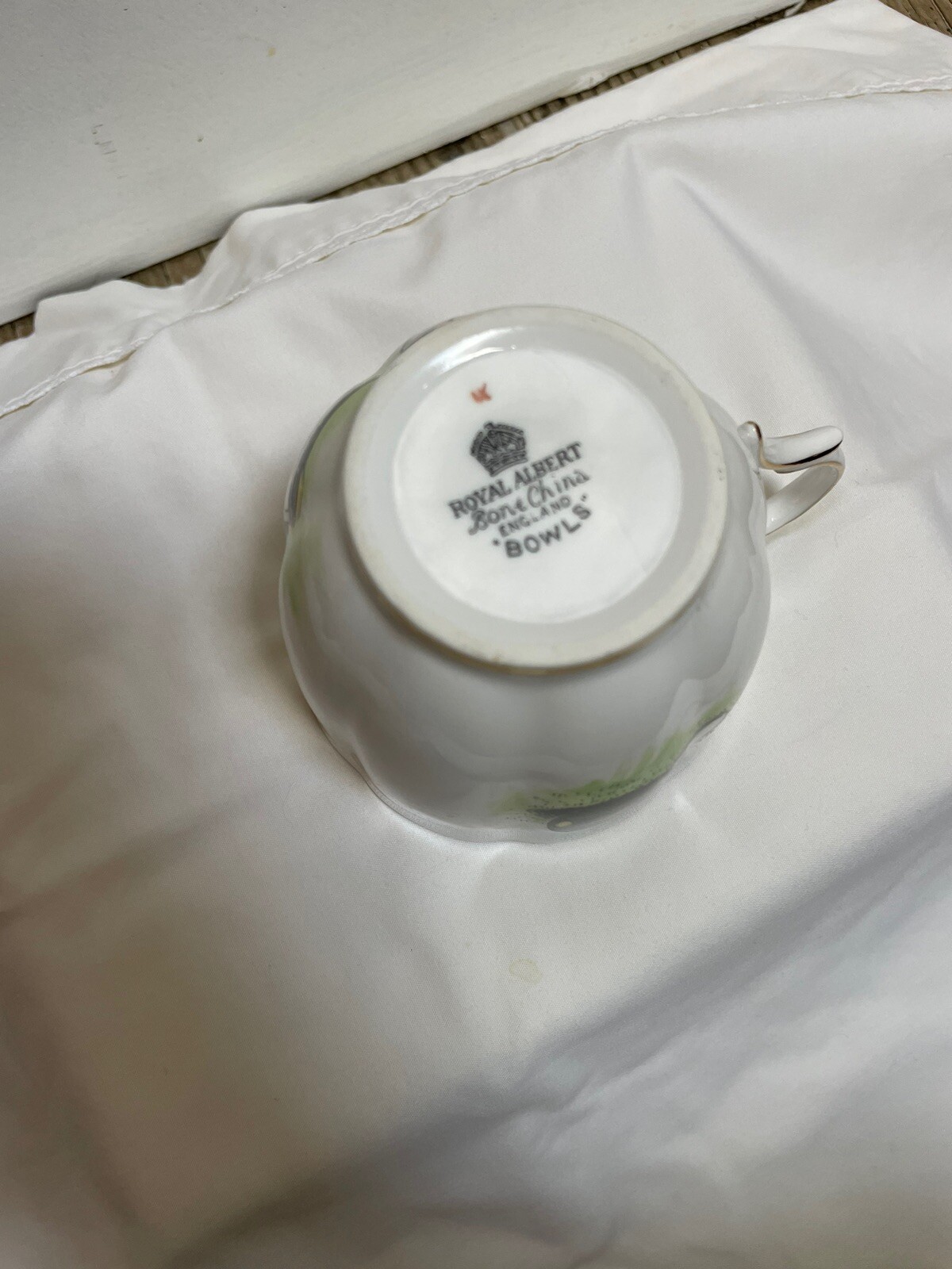 Royal Albert “Bowls” Tea Cup Vtg Bowls Theme Bocce Ball Men Lawn ...