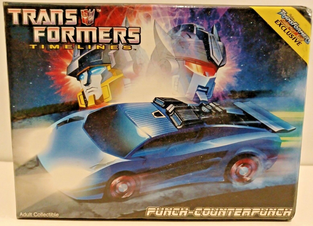 Transformers COLLECTOR'S CLUB TIMELINES PUNCH-COUNTERPUNCH