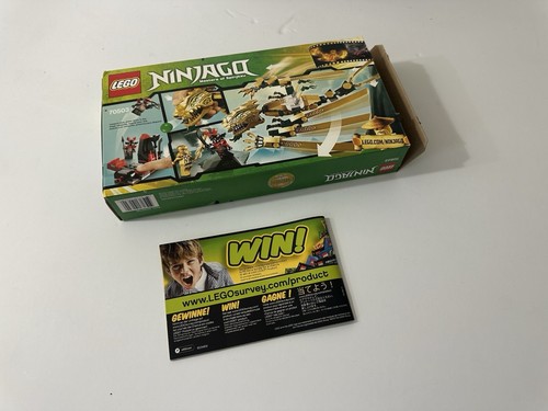 Lego Ninjago 70503 Der Goldene Drache NUR Leerkarton & Anleitung ohne Legos - Bild 2 von 2