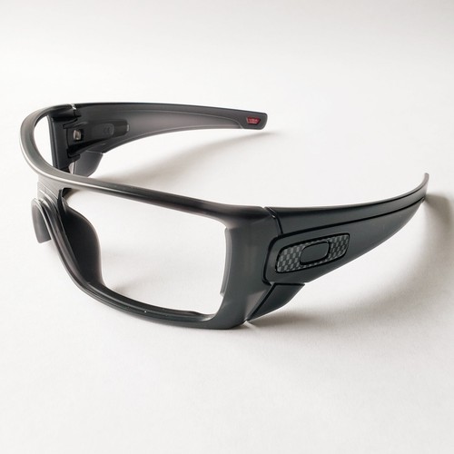 Oakley Batwolf Matte Black Ink Replacement Frame Only Carbon Fiber Icons OO9101 - Picture 5 of 12