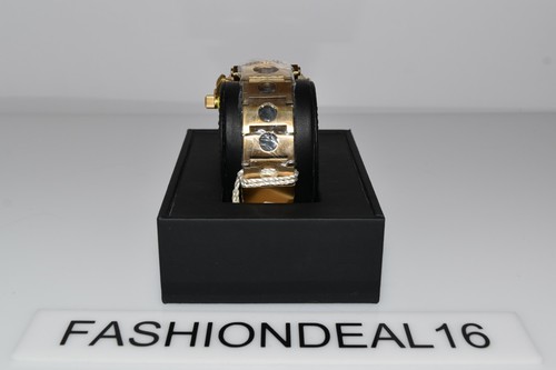 New aK ADEE KAYE Authentic YG SS Black Dial AK6472-MG $300 Watch - Picture 4 of 4