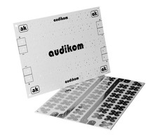 BASETTA MILLEFORI AUDIKOM pcb01 15x10 cm - crossover 2 vie PRESTAGNATA ARGENTO