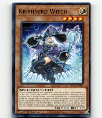 Yugioh Krishnerd Witch - Legacy of Destruction | eBay