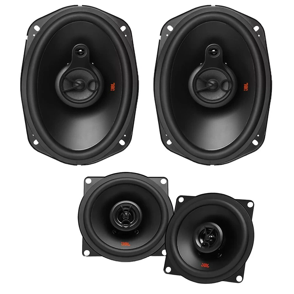 JBL STAGE2 6x9" 420 Watts 3-way & 5.25" 2-way 210 Watts Car Coaxial Speakers - Image 2 of 4
